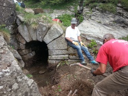  Difficile et delicat ce chantier du tunnel du Sellaret